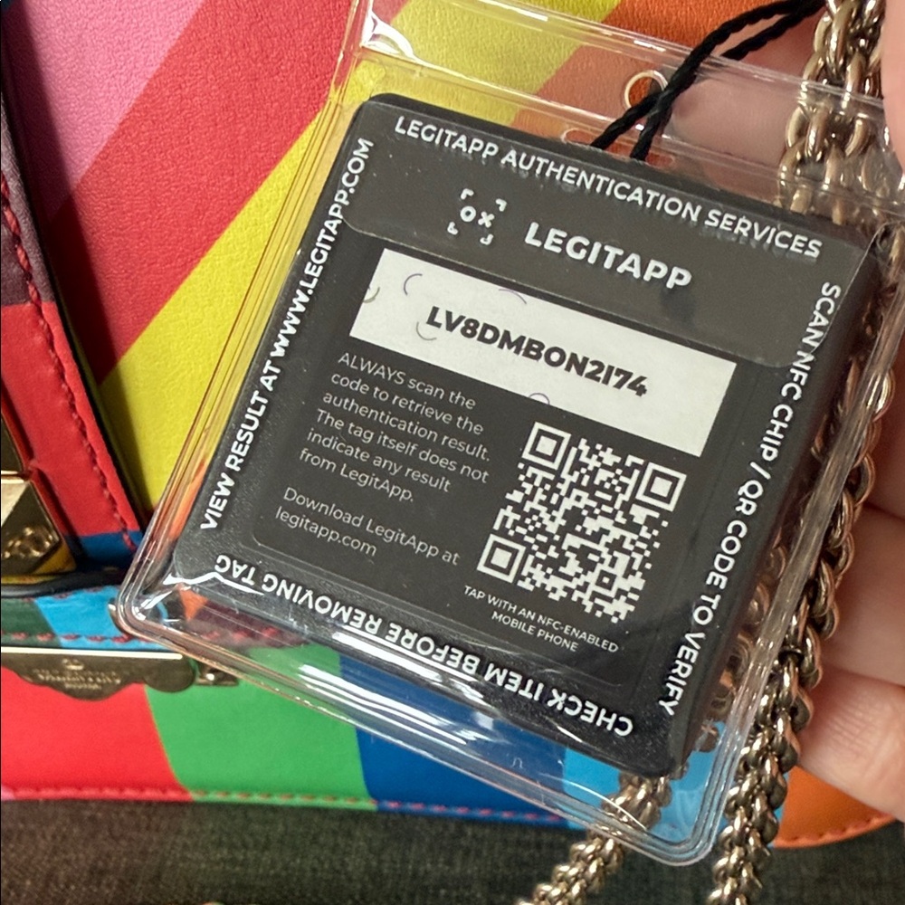 Multicolor Patchwork Shoulder Bag - image 6